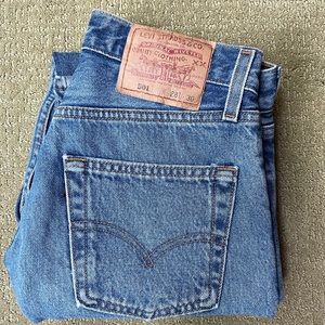 Levi’s Vintage Straight/mom jeans